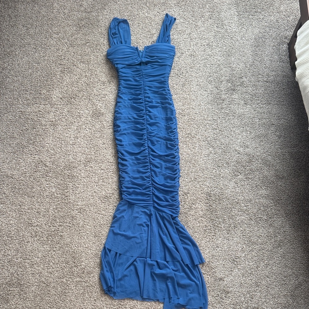 Hello Molly Vibrant Blue Dress